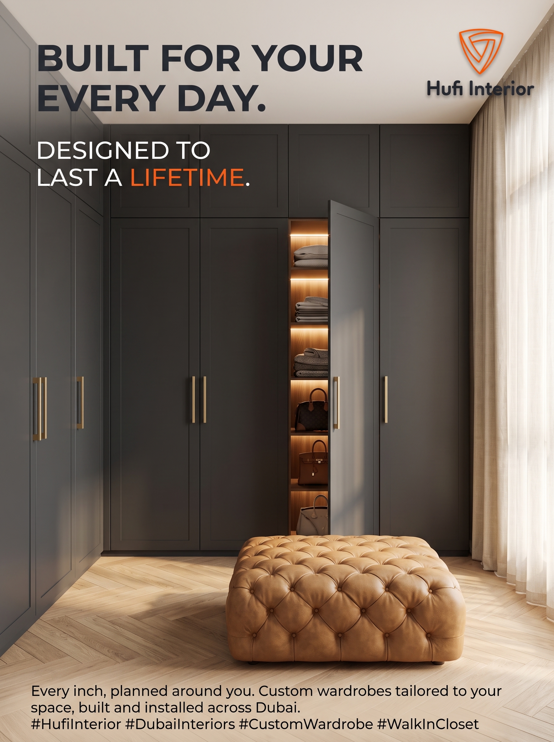 Walk-in wardrobe